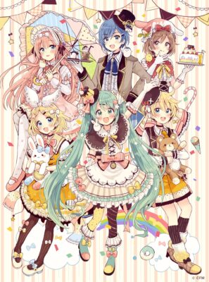 『初音ミク12th Anniversaryフェア』アニメイト・グッズイラスト