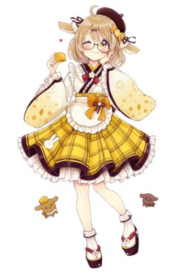 いもくり佐太郎×因幡はねる コラボ　第１弾