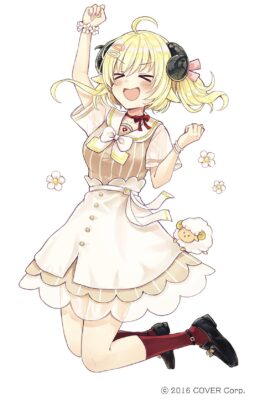 【ホロライブ】角巻わため  ３周年記念グッズ　アクスタイラスト