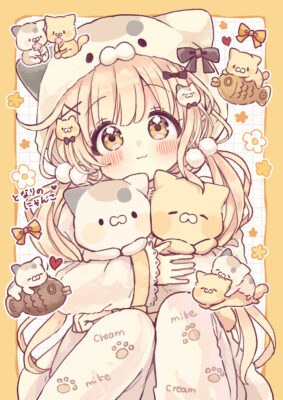 Charaforioコラボ配信『となりのにゃんこ』 ファンアート