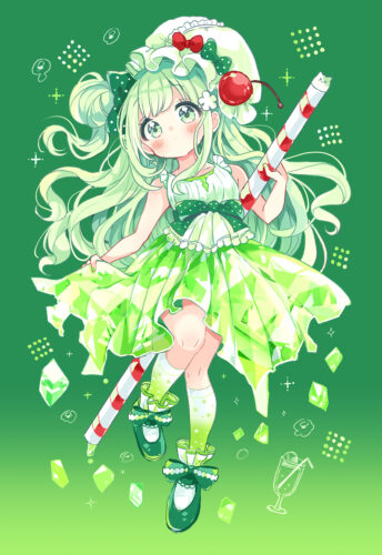 クリームソーダちゃん