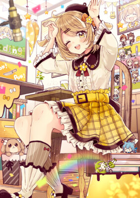 【ななしいんく】因幡はねる　［7号機］３D＆２D衣装デザイン